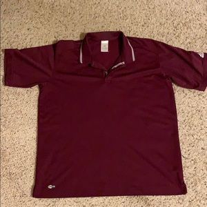 Adidas Climalite Size L Men’s Golf Shirt